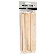 Wooden Craft Sticks Long, 15 pcs. (20x25mm)