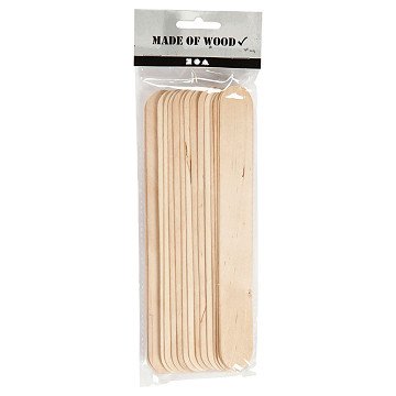 Wooden Craft Sticks Long, 15 pcs. (20x25mm)