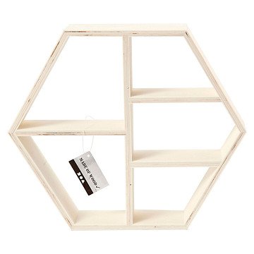 Paint your own Wooden Wall Cabinet