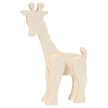 Holzfigur Tier - Giraffe