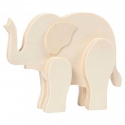 Wooden Figure Animal - Elephant