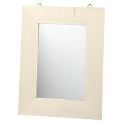 Mirror with Wooden Frame