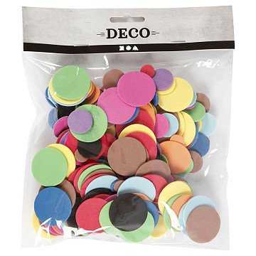 Schaumstoffformen Kreise, 300 Stk.