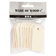 Wooden Labels, 10 pcs.