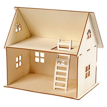 DIY Wooden Dollhouse