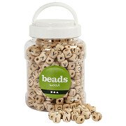 Wooden Letter Bead Set, 400pcs.