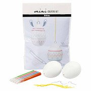 Craft set Hangers Easter eggs