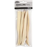 Modeling Tool Set Wood, 6 pcs.