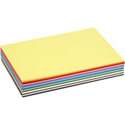 Colored Cardboard Color A4, 180gr, 300 Sheets
