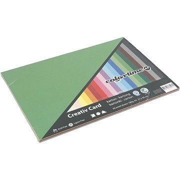 Colored Cardboard A4, 30 Sheets