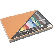 Farbiger Karton A4, 12 x 10 Blatt