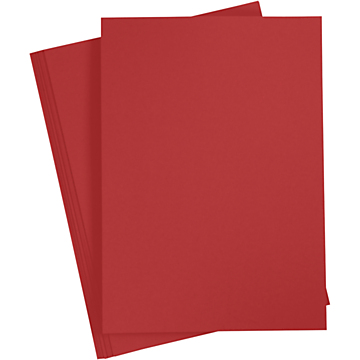 Papier Rot A4 80gr, 20Stk.
