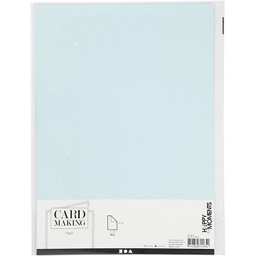 Paper Light Blue A4 80gr, 20 pcs.