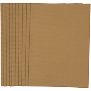 Corrugated cardboard 120gr, 10 sheets