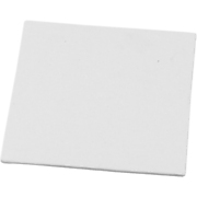 Canvas Panel White, 12.4 x 12.4 cm