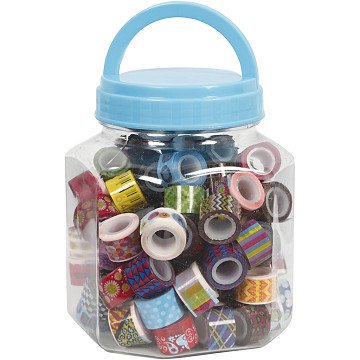 Tape with Print in Pot, 90 pcs.
