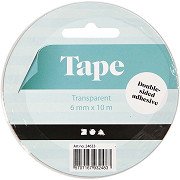 Dubbelzijdig Klevend Tape 6mm, 10m