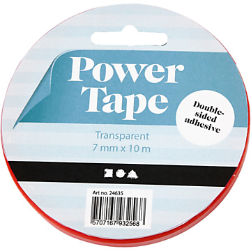 Double-sided Adhesive Power Tape 7mm, 10m