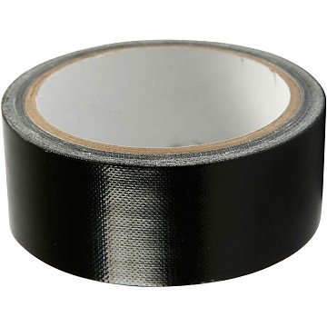 Klebeband Schwarz, 25m