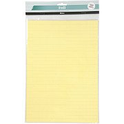 Doppelseitige Klebefolie, 5 Blatt