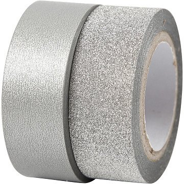 Masking Tape Silver 2m, 2 pcs.