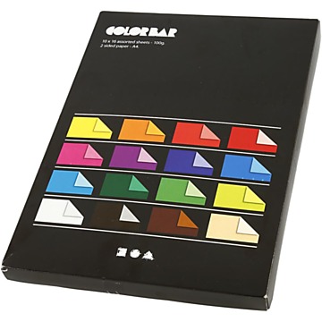 Color Bar Paper Color, 160 Sheets
