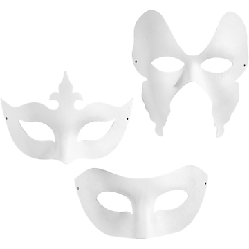 Masks White, 12pcs.
