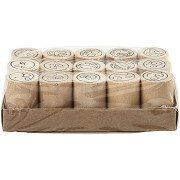 Deco Art Stamps Smiley Face, 15 pcs.