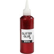 Glitterlijm Rood, 118ml