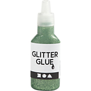 Glitter Glue Green, 25ml