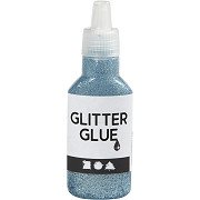 Glitzerkleber Hellblau, 25ml