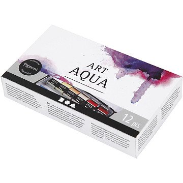 Art Aqua Aquarellfarbe, 12 Farben