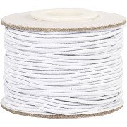 Elastic Thickness 1mm White, 25m