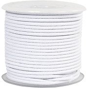 Elastic Thickness 2mm White, 25m