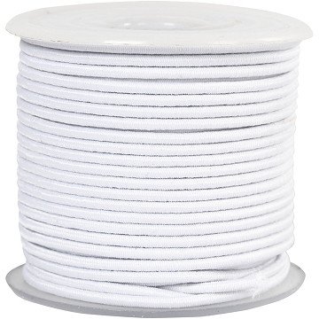 Elastic Thickness 2mm White, 25m