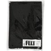 Hobby Felt Black A4, 10 Sheets