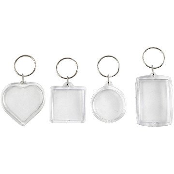 Keychain Shapes, 4 pcs.