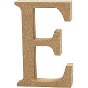 Buchstabe E MDF 13cm, 1Stk.