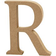 Letter R MDF 13cm, 1st.