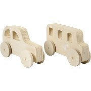 Wooden Cars, 2pcs.