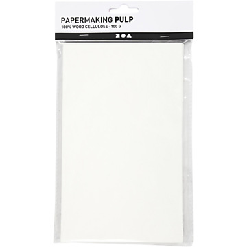 Paper Pulp Off-white 20x12cm, 100gr