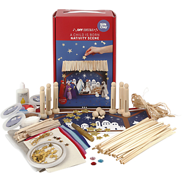 Wooden Nativity Craft Set