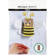 Mini-Kreativset – Toilettenpapier-Baum-Biene