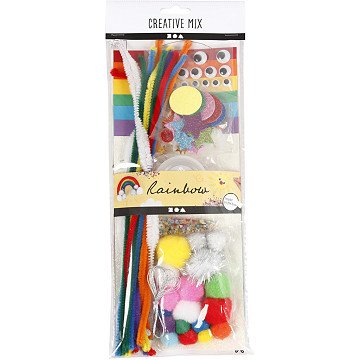 Hobby Grundmaterialien Regenbogen-Set