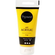 Pigment Art Acrylic Paint Yellow, 75ml