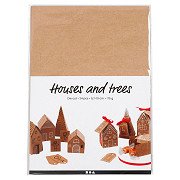 Houses and Trees Cardboard Set