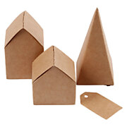 Houses and Trees Cardboard Set