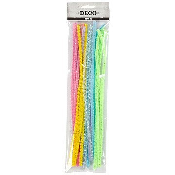 Chenille Thread Pastel Colors, 24pcs.