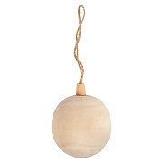 Christmas Ball Hanger Wood, 6.4cm