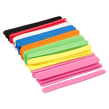 EVA Foam Popsicle Sticks Color, 120 pcs.